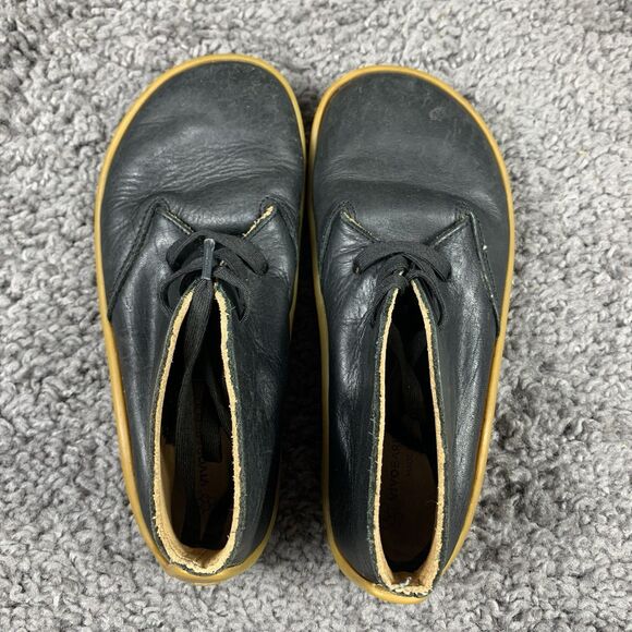 Kids VivoBarefoot Addis Black Leather Gum Shoes Sneakers EU 31 K US 13 - Picture 5 of 9